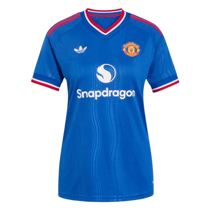 Manchester United Tröja 2026/27 Borta Blå Dam