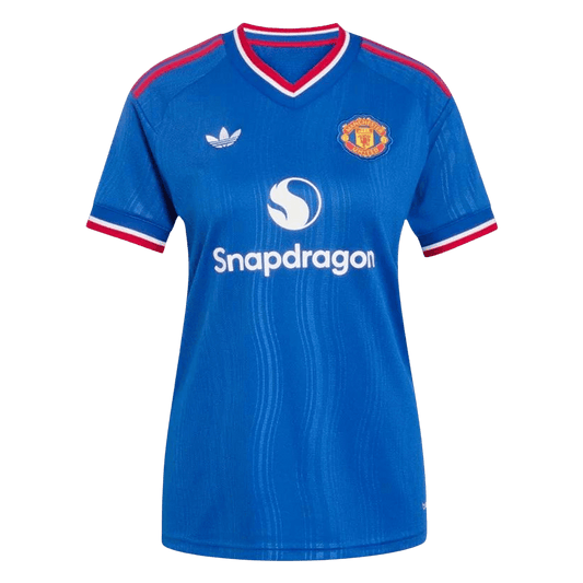 Manchester United Tröja 2026/27 Borta Blå Dam