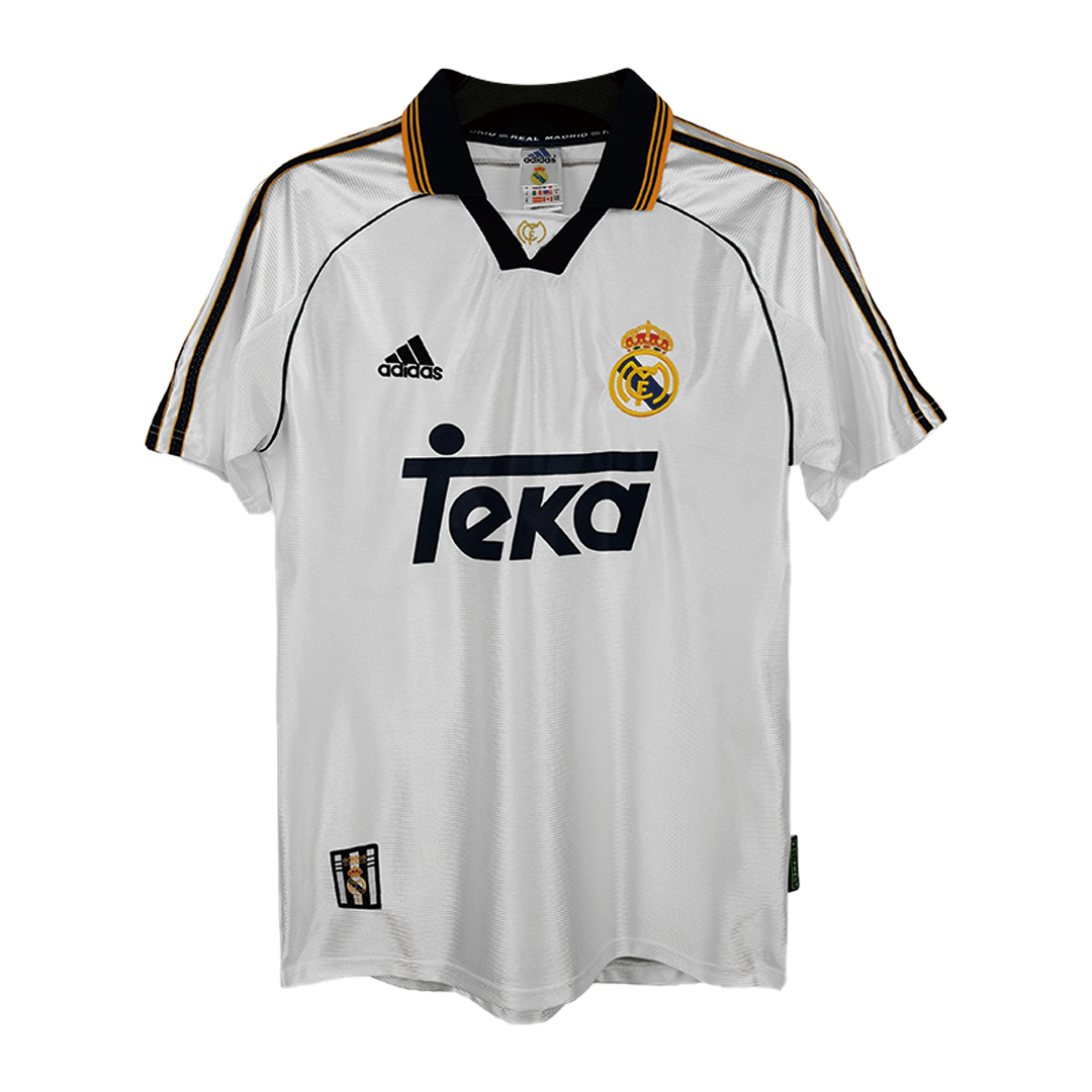Real Madrid Hemmatröja 1999/00 Retro Tröja
 Vit