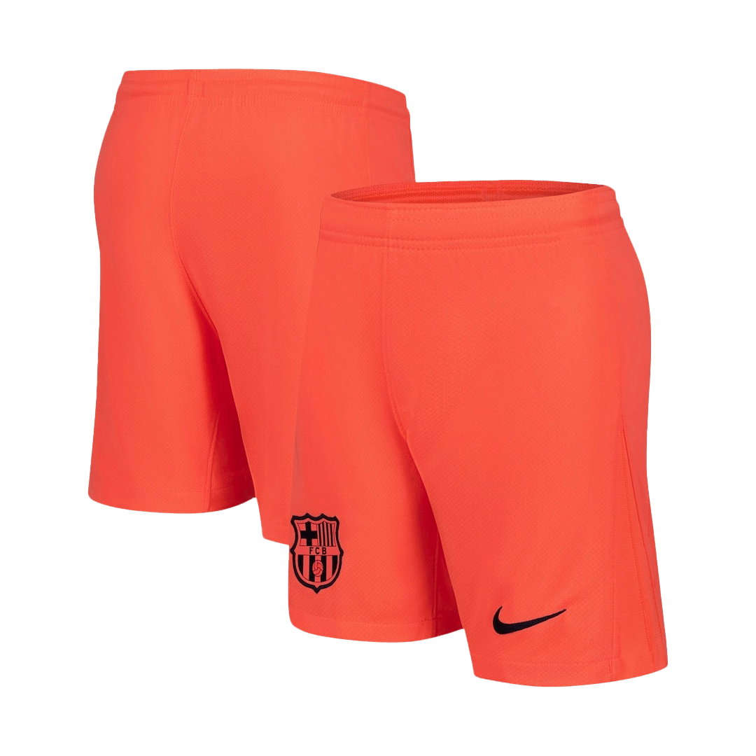 Barcelona Shorts 2025/26 Tredje Orange-5