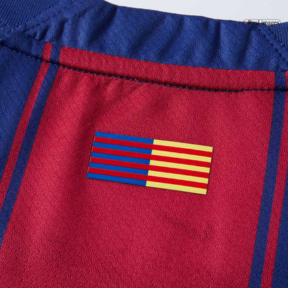 ROONY #19 Barcelona Tröja 2025/26 Hemma Premium Röd & Blå-3
