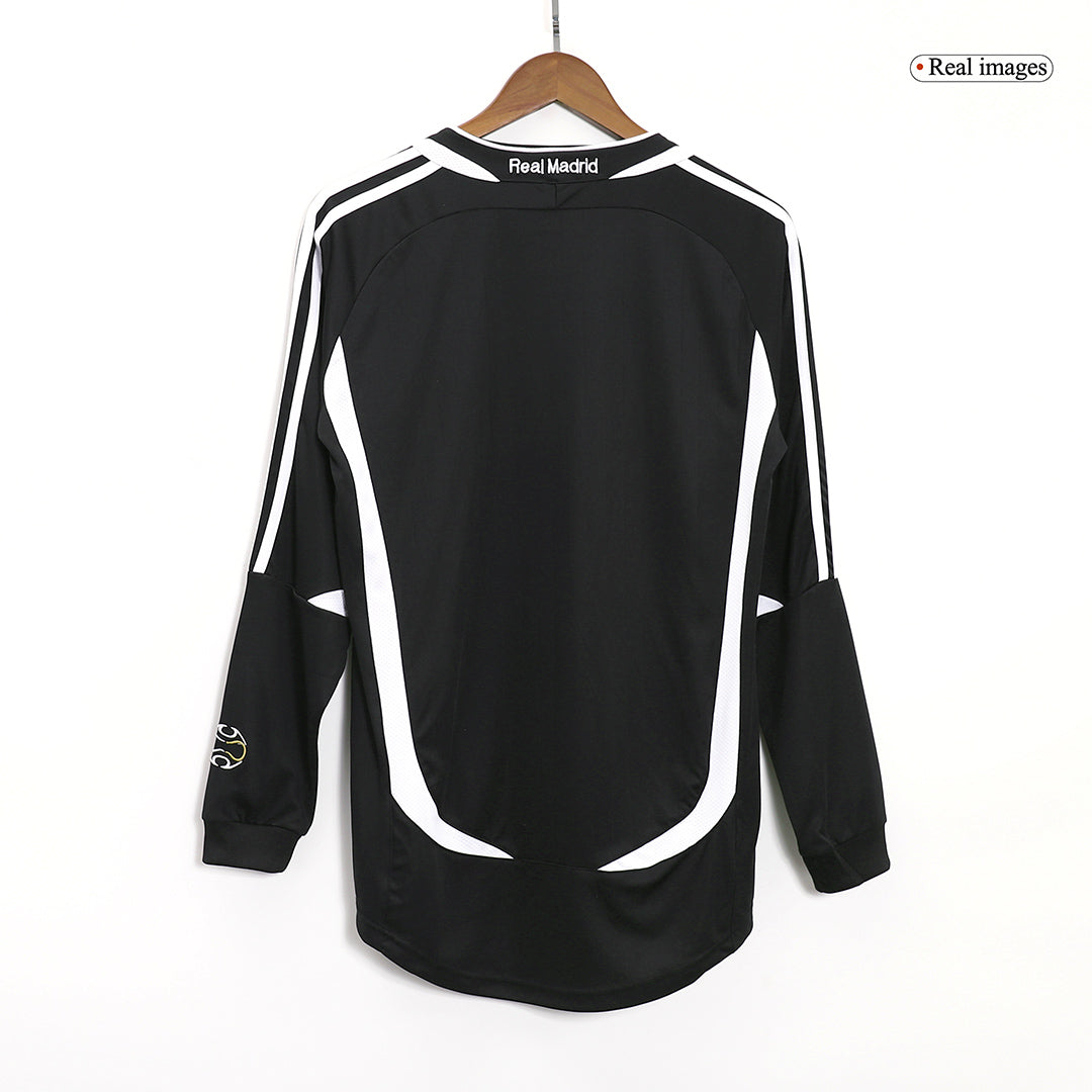 Real Madrid Bortatröja 2006/07 Retro Tröja
 Svart