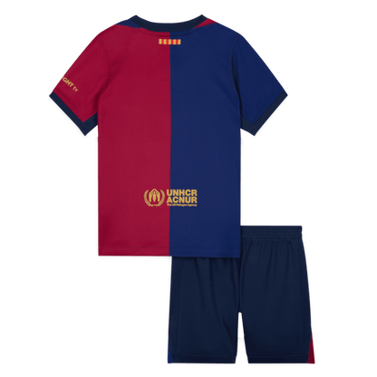 Barcelona Tröja 2024/25 Hemma Röd & Blå Barn-20