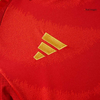 Spanien Tröja Euro 2024 Hemma Röd-6