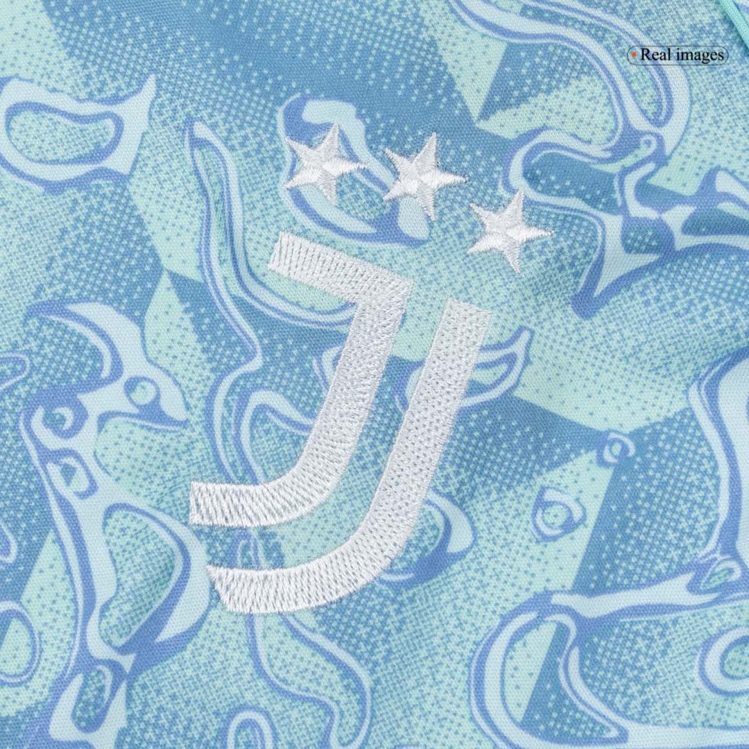 Juventus Tröja 2025/26 Bortaställ Blå Barn-8