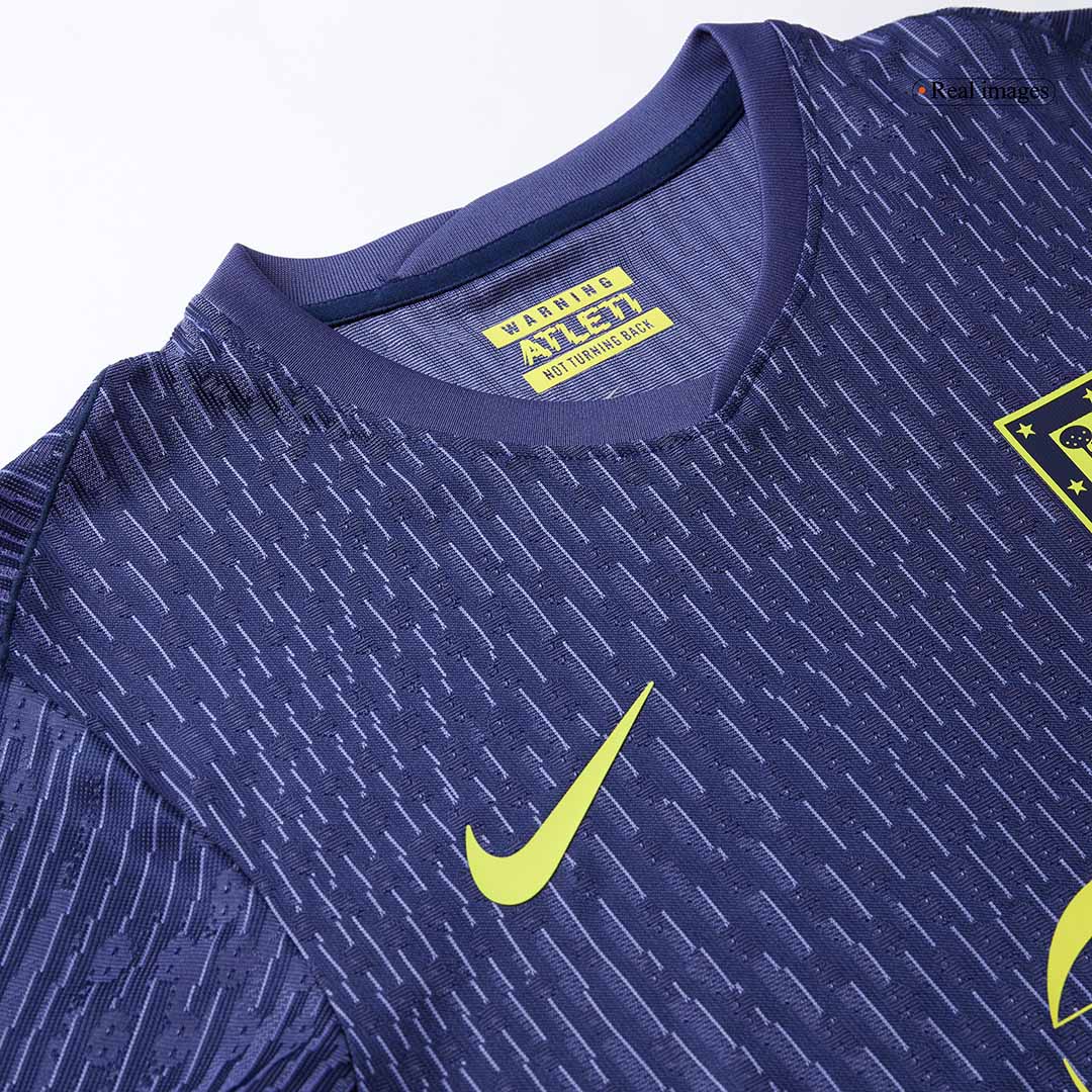 Atletico Madrid Tröja 2025/26 Borta Autentisk Mörkblå