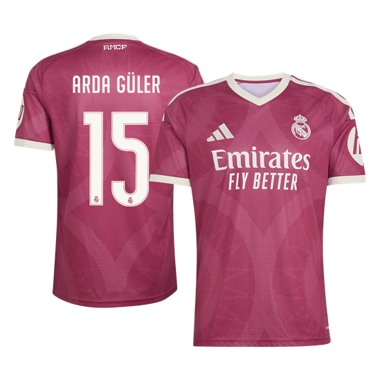 Real Madrid Tröja ARDA GÜLER #15 2026/27 Third Röd