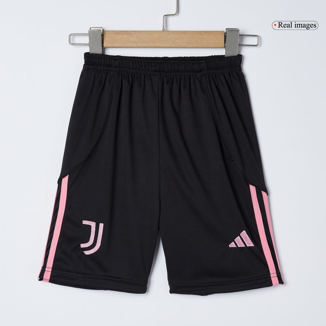 Juventus Tröja 2025/26 Hemmaställ Svart & Vitt Barn