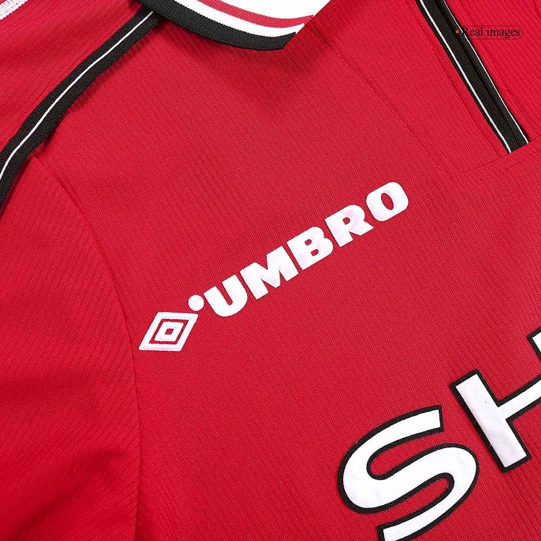 Manchester United Hemmatröja 1998/99 Retro Tröja