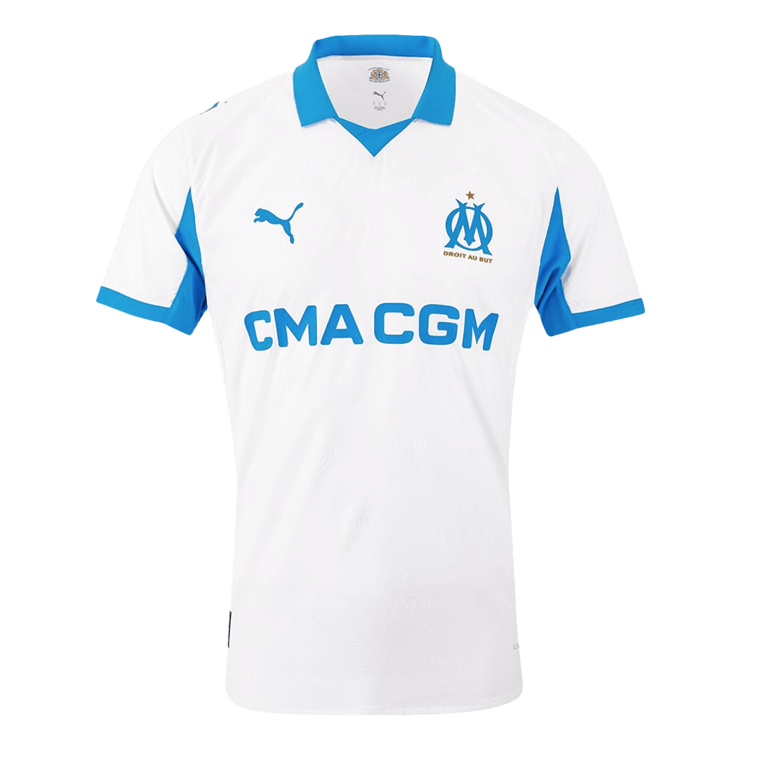 Marseille Tröja 2025/26 Hemma Autentisk Vit