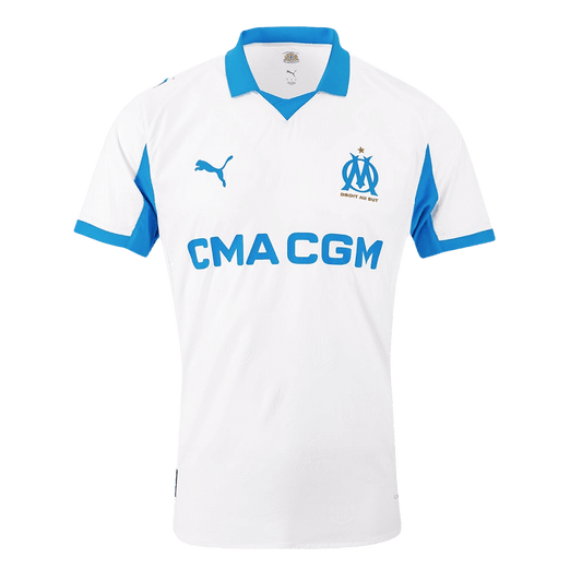 Marseille Tröja 2025/26 Hemma Autentisk Vit