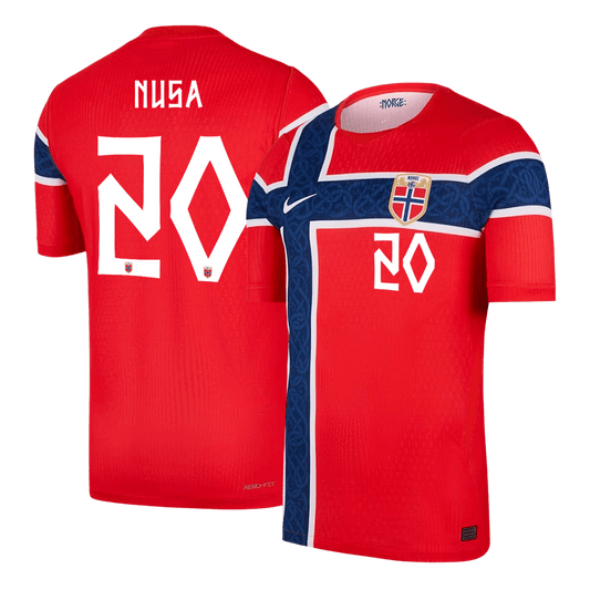 Norge Tröja NUSA #20 2026 Hemma Autentisk Röd
