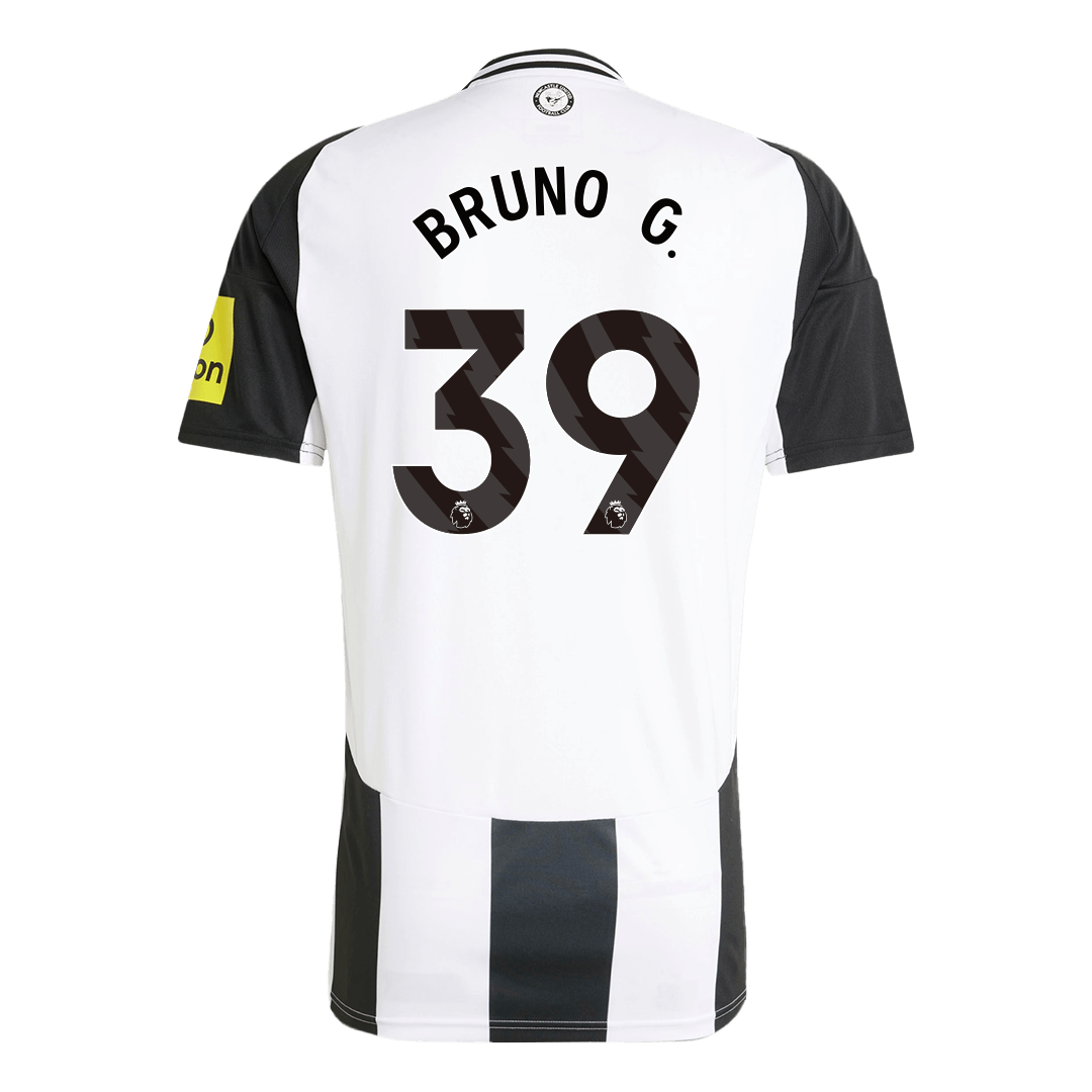 Newcastle United Tröja BRUNO G. #39 2024/25 Hemma Svart & Vitt