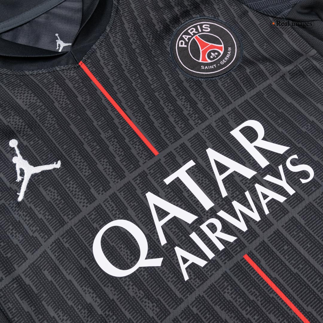 PSG Tröja 2025/26 Fourth Away Svart Barn-8