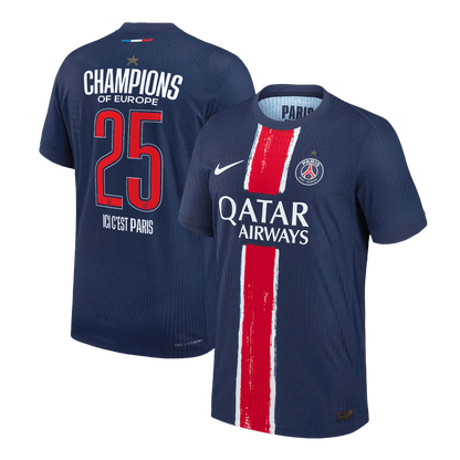 PSG Tröja CHAMPIONS #25 2024/25 Hemma Mörkblå