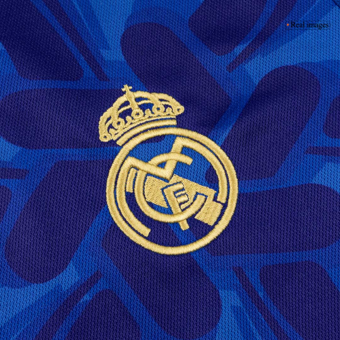 Real Madrid Tröja 2025/26 Långärmad Blå-7