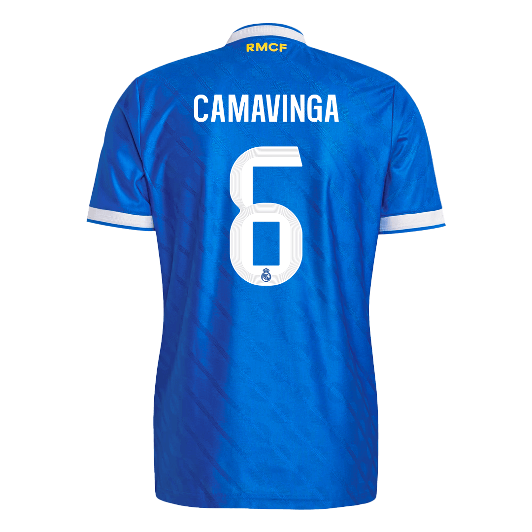 Real Madrid Tröja CAMAVINGA #6 2025/26 Tredje Blå-10