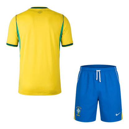 Brasilien Tröja Hemmaställ 2026 Gul-8