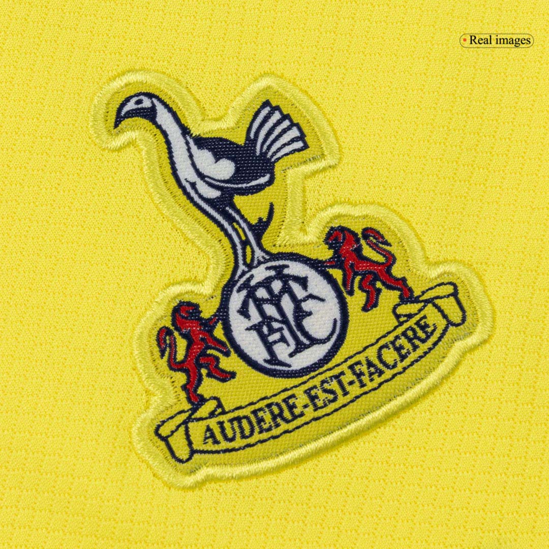 Tottenham Hotspur Tröja 2025/26 Tredje Gul Barn-10