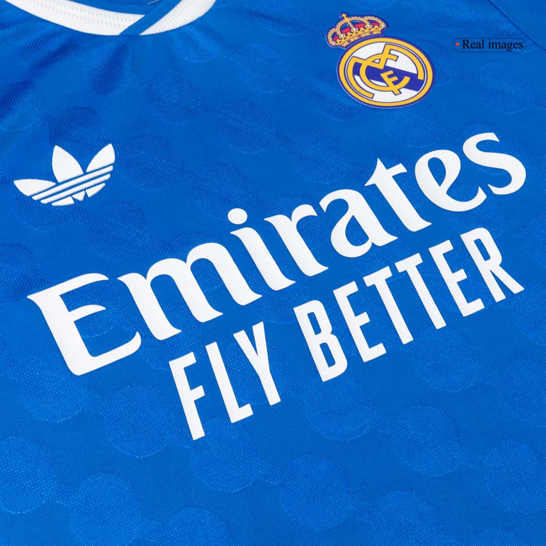 Real Madrid Tröja VINI JR. #7 2025/26 Tredje Blå-6