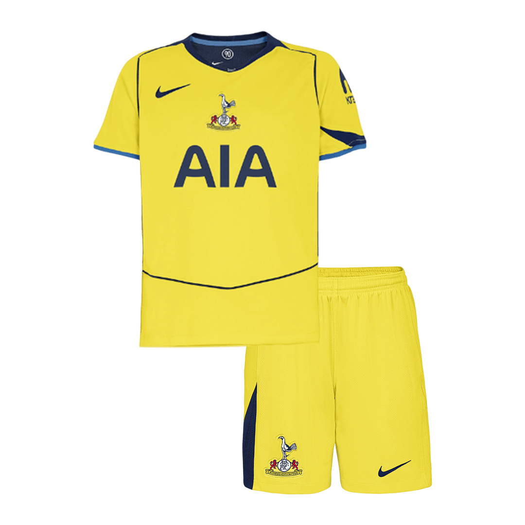 Tottenham Hotspur Tröja 2025/26 Tredje Gul Barn