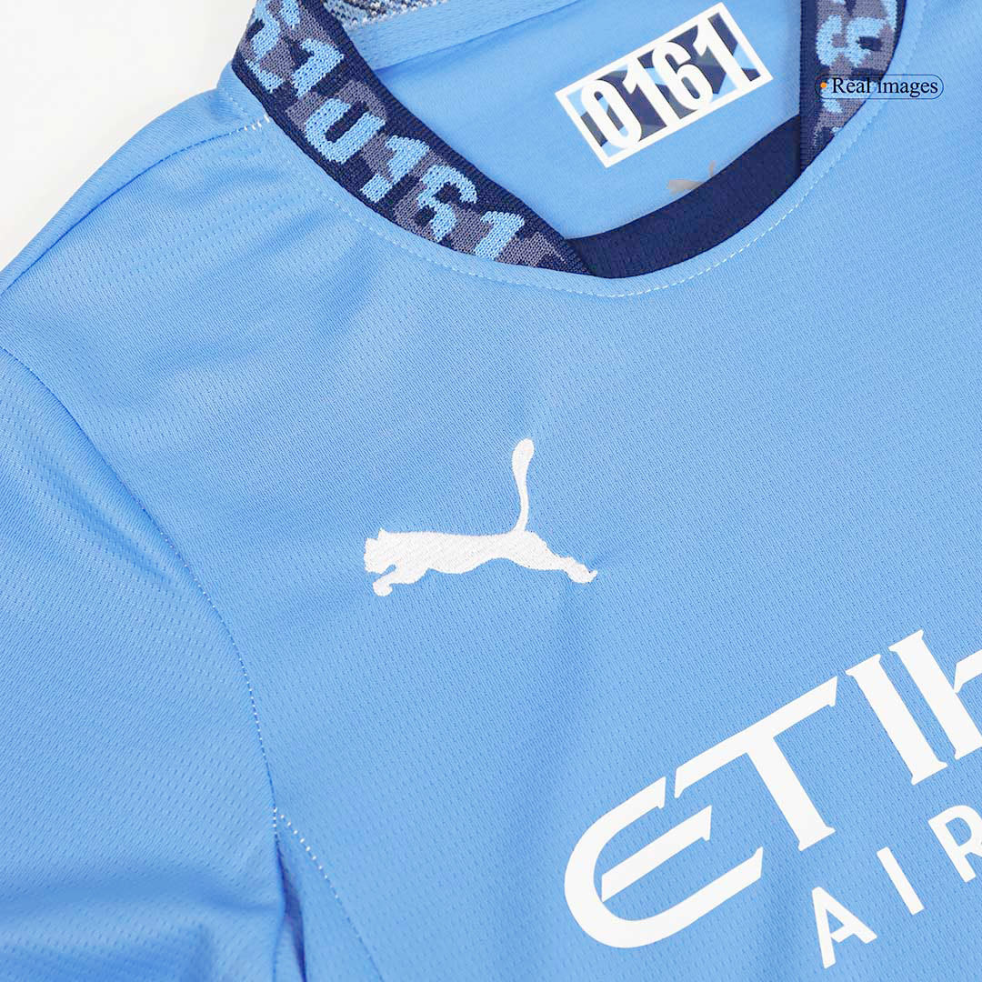 Manchester City Tröja 2024/25 Hemma Blå Barn