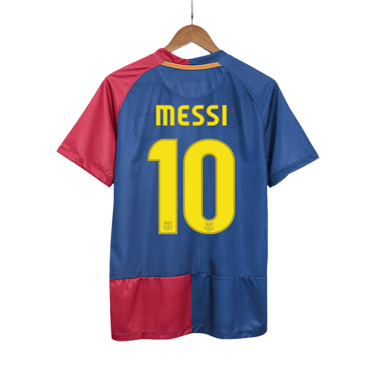 MESSI #10 Barcelona Hemmatröja 2008/09 Retro Tröja
 - UCL Final