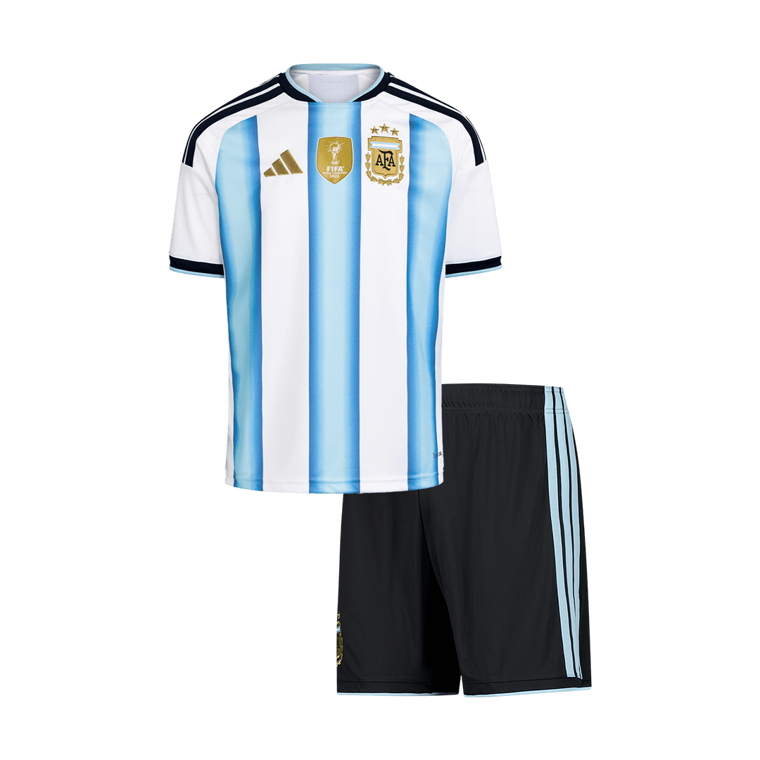 Argentina Tröja 2026 Hemma Blå & Vit Barn Premium