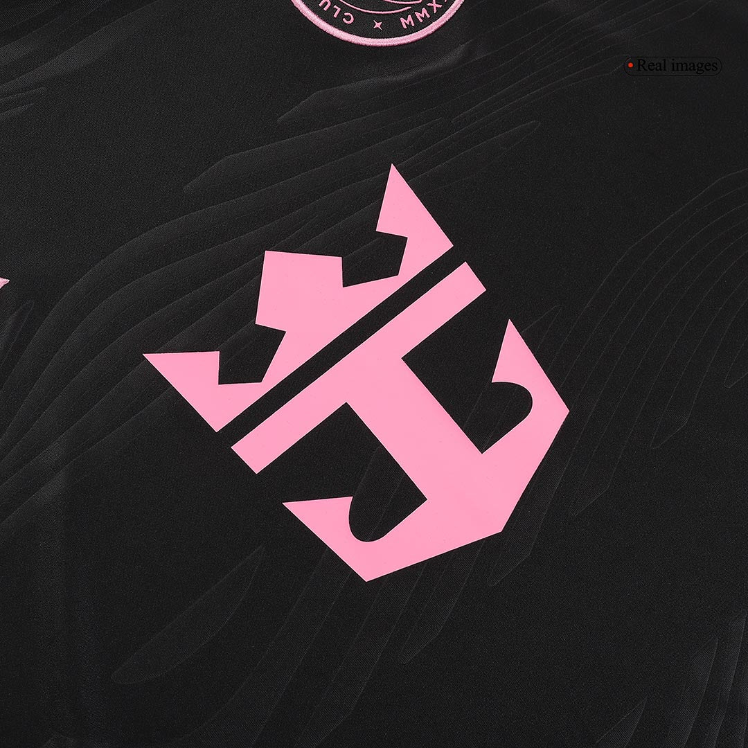 Inter Miami CF Tröja MESSI #10 2024/25 Borta Svart