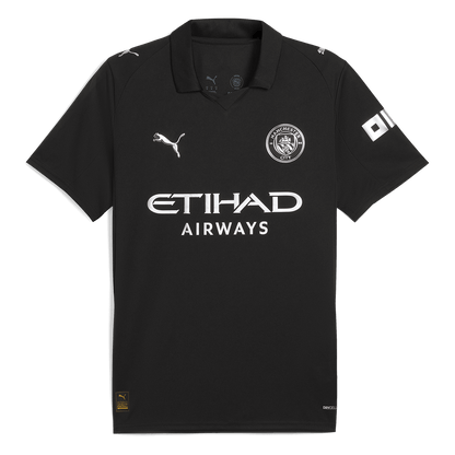 Manchester City Tröja FODEN #47 2025/26 Borta Svart-9