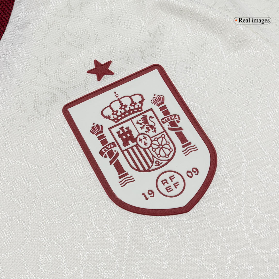 Spanien Tröja RODRIGO #16 2026 Borta Autentisk Vit-7