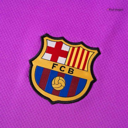 Barcelona Tröja 2025/26 Före match Lila-5