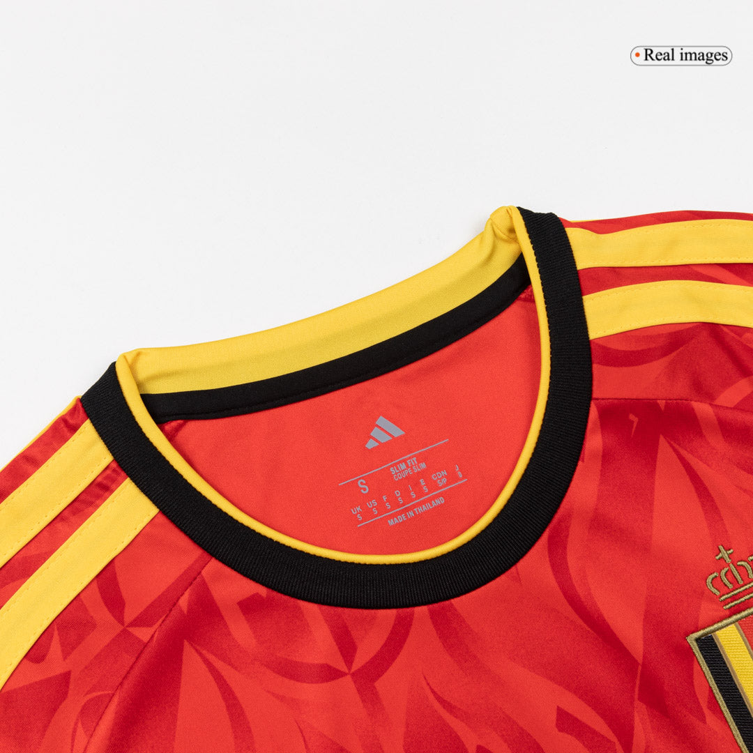 Belgien Tröja LUKAKU #9 2026 Hemma Röd