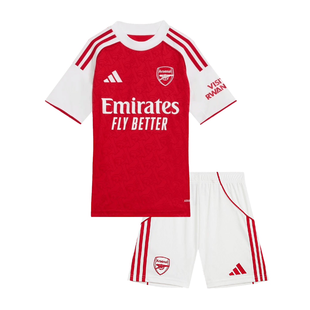 Arsenal Tröja 2025/26 Hemma Röd Barn