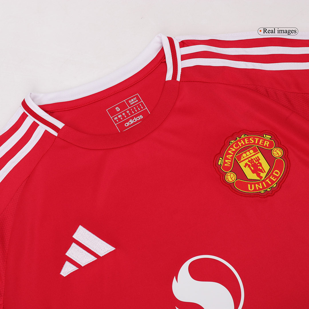 Manchester United Tröja 2024/25 Hemma Långärmad Röd
