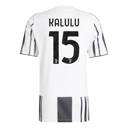Juventus Tröja KALULU #15 2025/26 Hemma Svart & Vitt-7