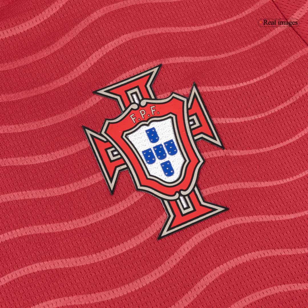 Portugal Tröja 2026 Hemma Långärmad Röd-6
