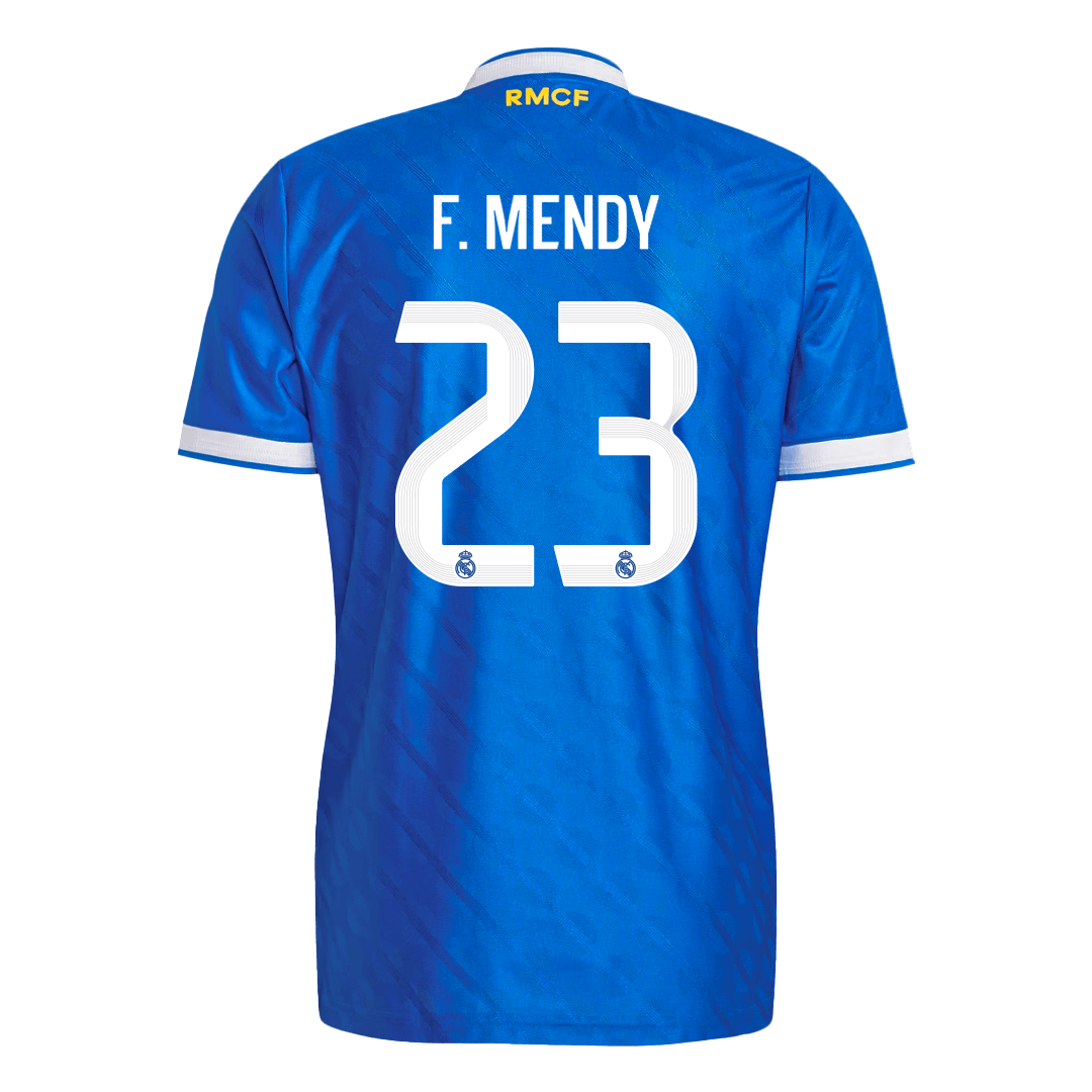 Real Madrid Tröja F. MENDY #23 2025/26 Tredje Blå