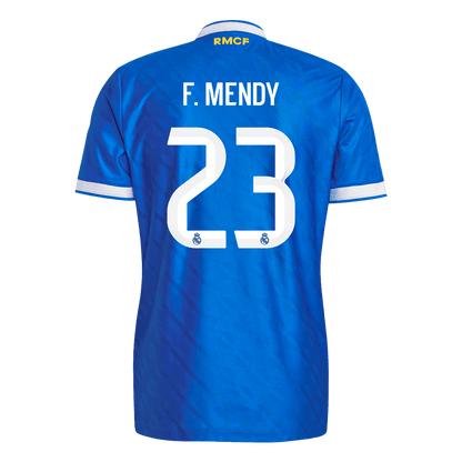 Real Madrid Tröja F. MENDY #23 2025/26 Tredje Blå-10