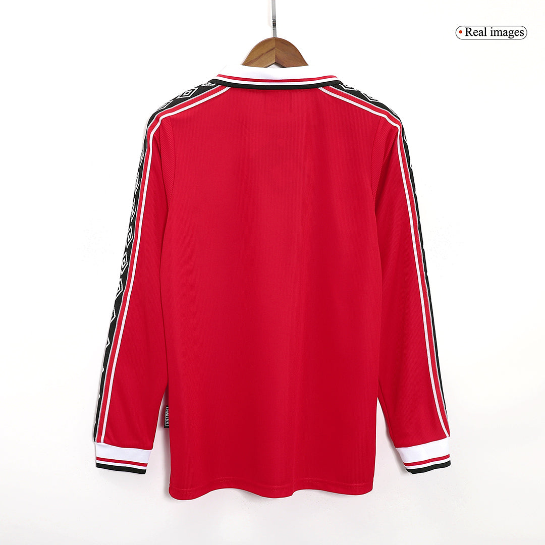 Manchester United Hemmatröja 1998/99 Retro Tröja