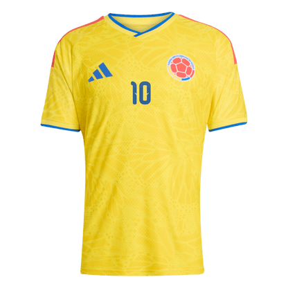 Colombia Tröja JAMES #10 2026 Hemma Autentisk Gul-3