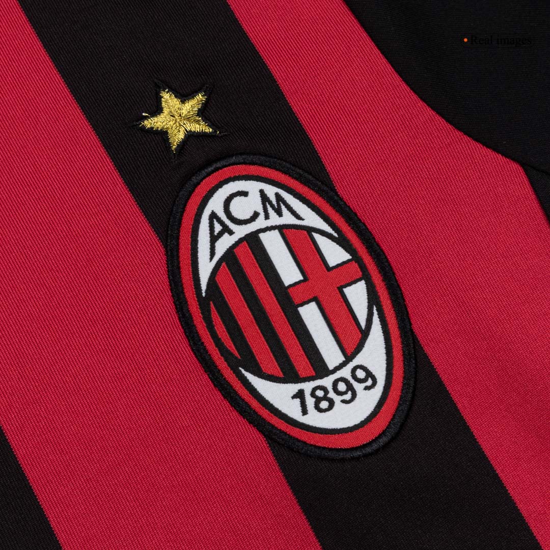 AC Milan Hemmatröja 2009/10 Retro Tröja
 Röd & Svart-7