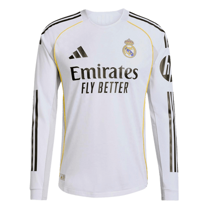 Real Madrid Tröja 2025/26 Hemma Autentisk Vit