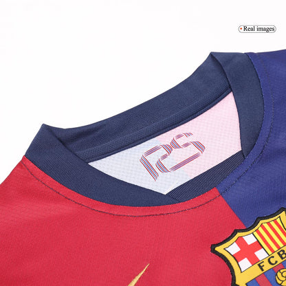 Barcelona Tröja 2024/25 Hemma Röd & Blå Barn-14