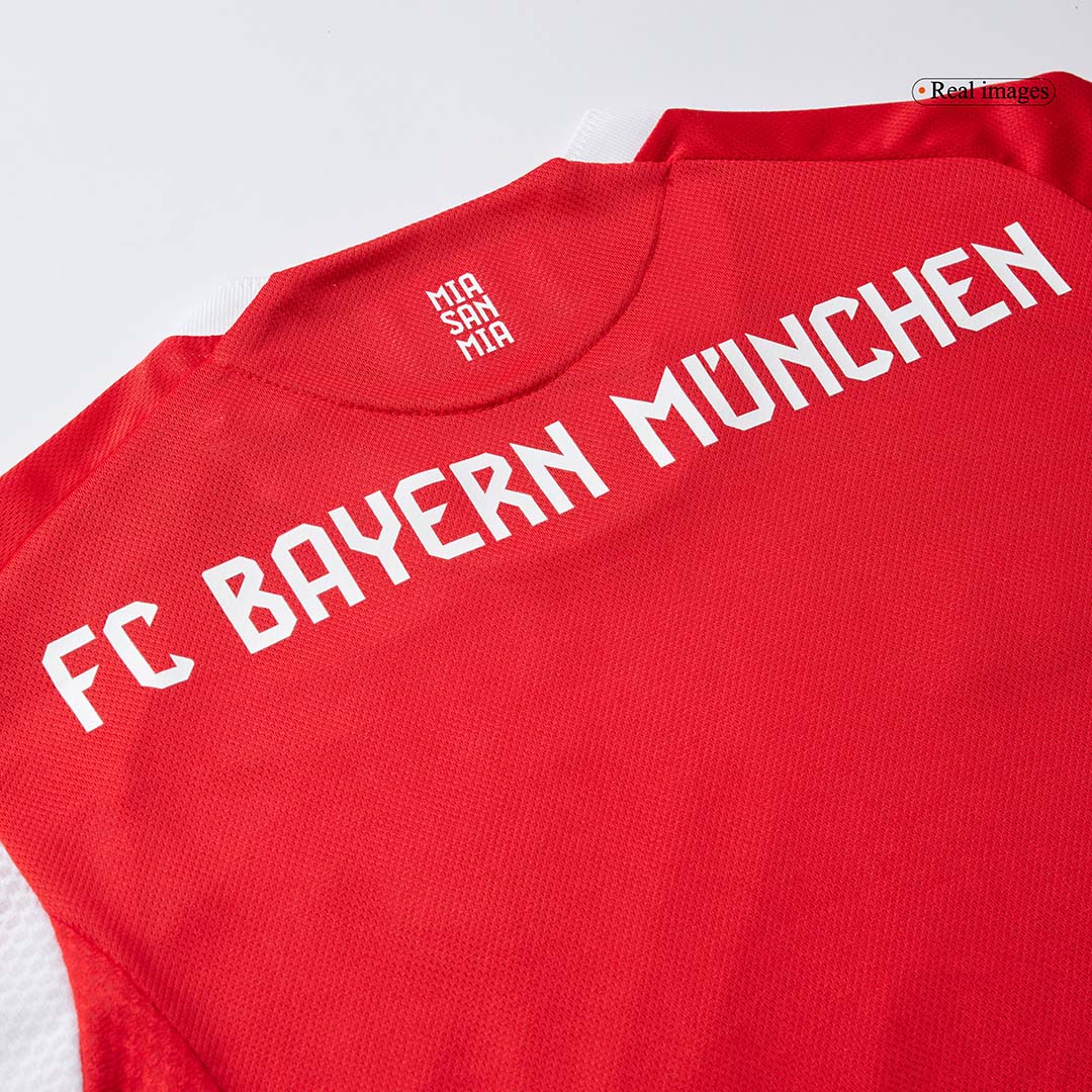Bayern Munich Tröja OLISE #17 2025/26 Hemma Röd-2