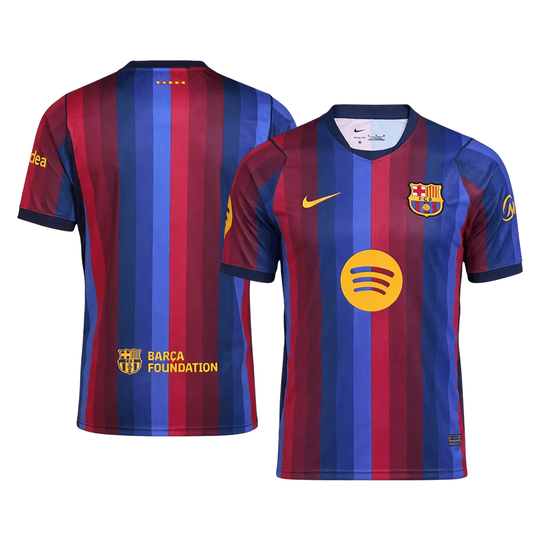 Barcelona Tröja 2026/27 Hemma Autentisk Röd & Blå