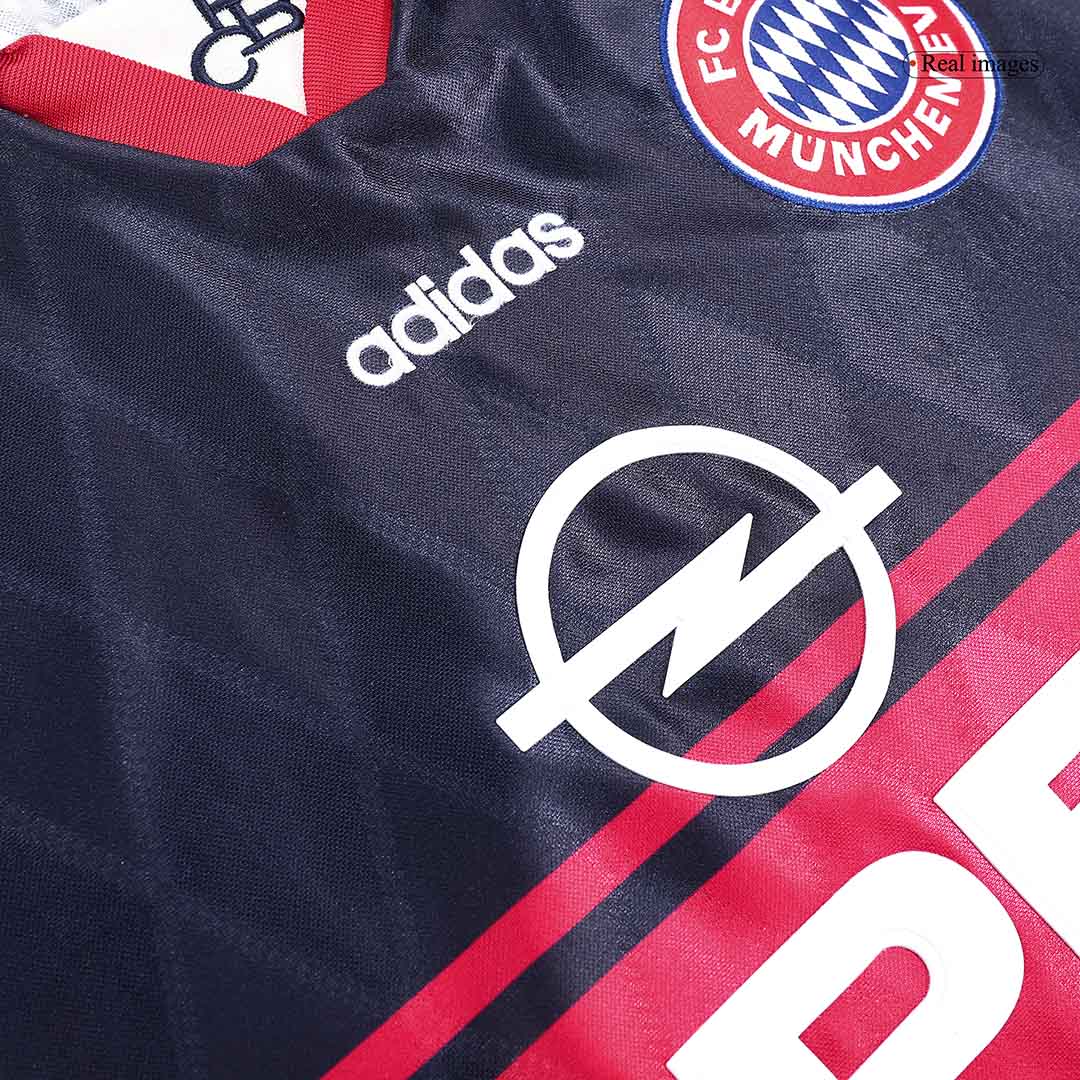 Bayern Munich Hemmatröja 1997/99 Retro Tröja
 Black&Red