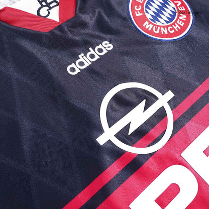Bayern Munich Hemmatröja 1997/99 Retro Tröja
 Black&Red-7
