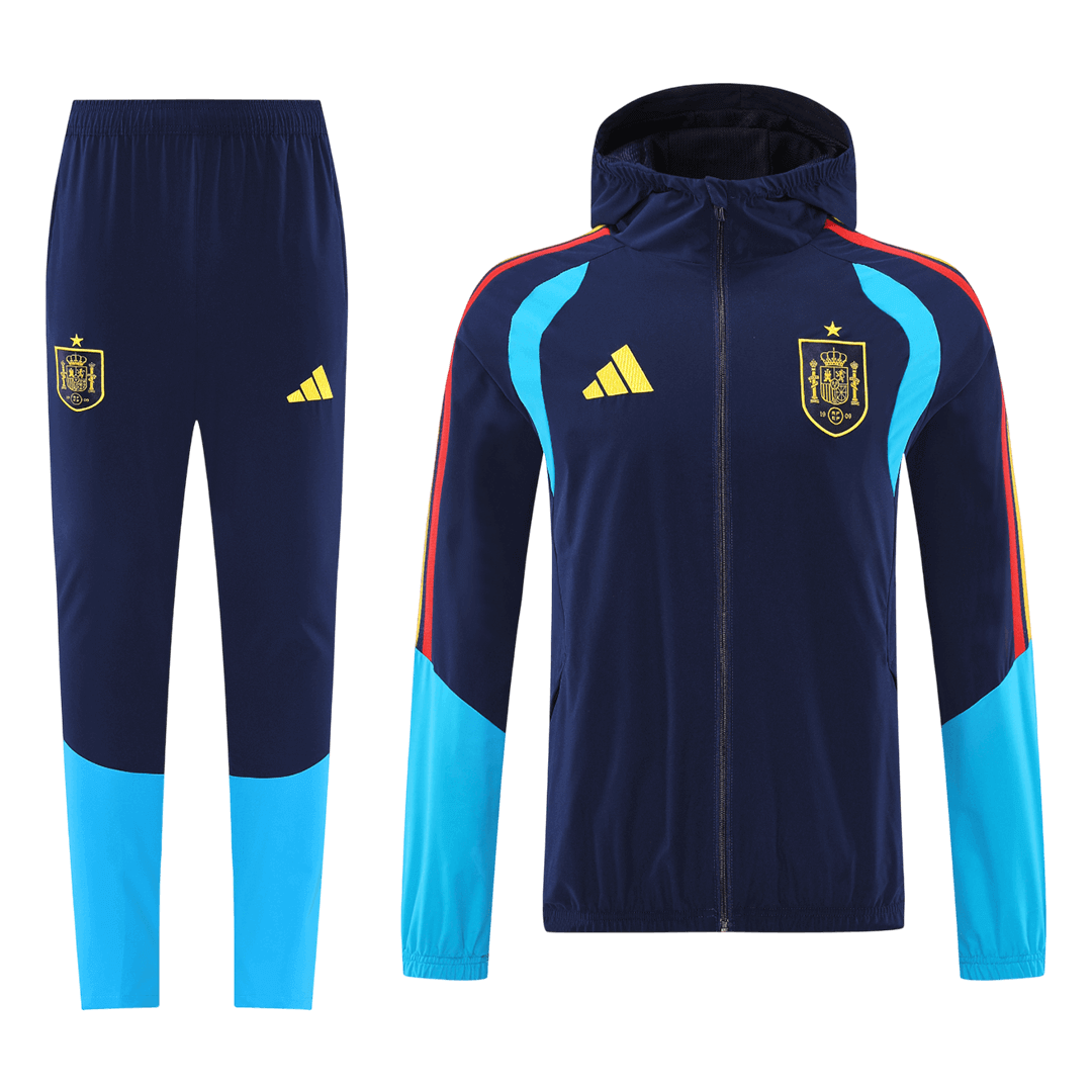 Spanien Träningsställ 2026 Blå och svart
