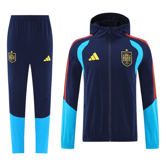Spanien Träningsställ 2026 Blå och svart